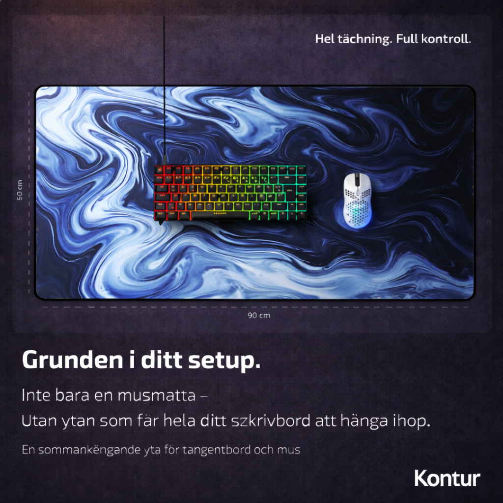 Kontur XXL Liquid Premium Gaming Musmatta