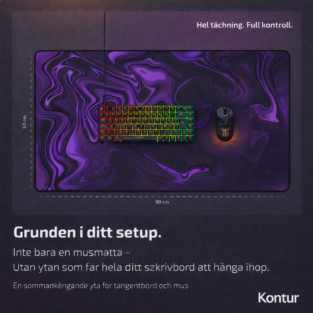 Kontur XXL Liquid Premium Gaming Musmatta