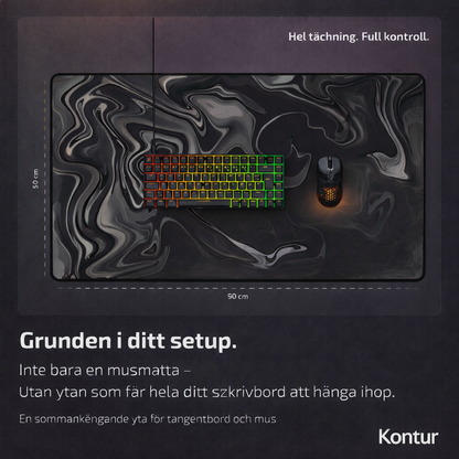 Kontur XXL Liquid Premium Gaming Musmatta