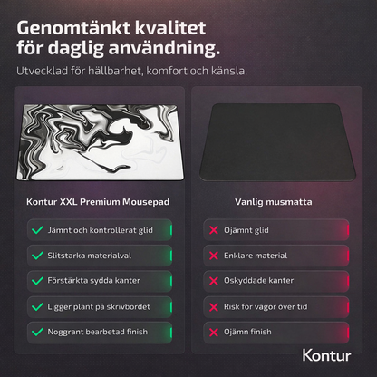 Kontur XXL Liquid Premium Gaming Musmatta