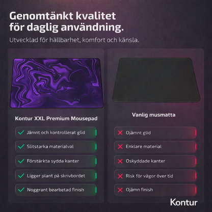 Kontur XXL Liquid Premium Gaming Musmatta