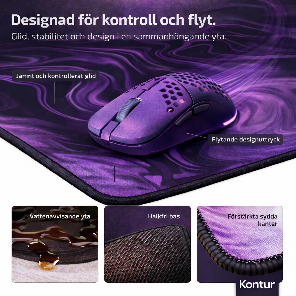 Kontur XXL Liquid Premium Gaming Musmatta