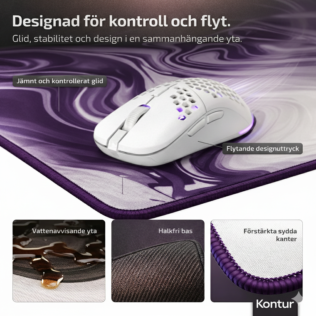 Kontur XXL Liquid Premium Gaming Musmatta