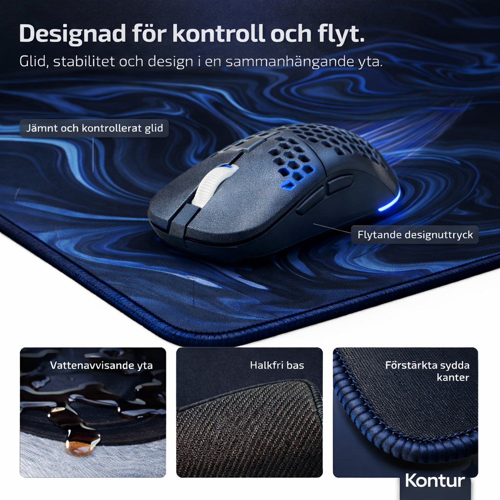 Kontur XXL Liquid Premium Gaming Musmatta