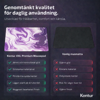Kontur XXL Liquid Premium Gaming Musmatta