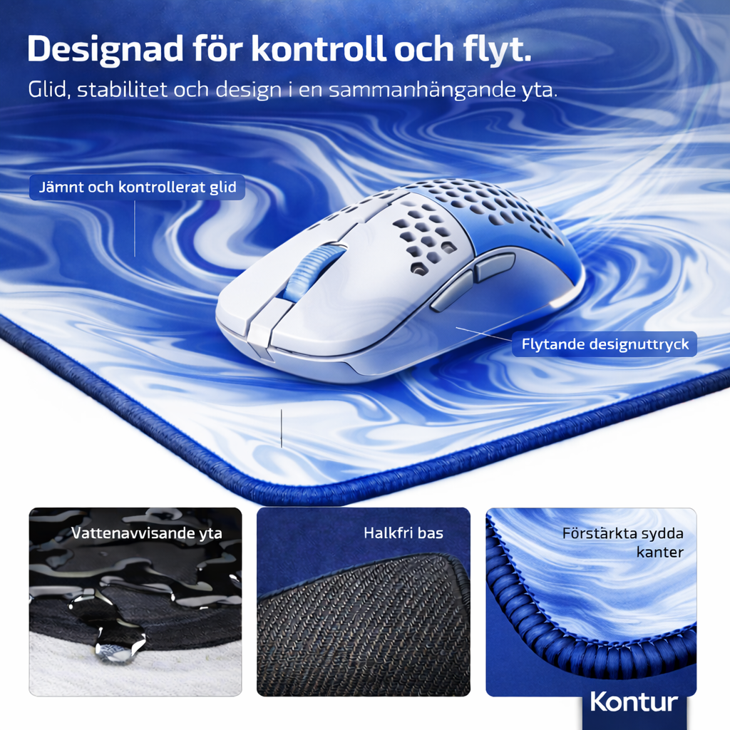 Kontur XXL Liquid Premium Gaming Musmatta